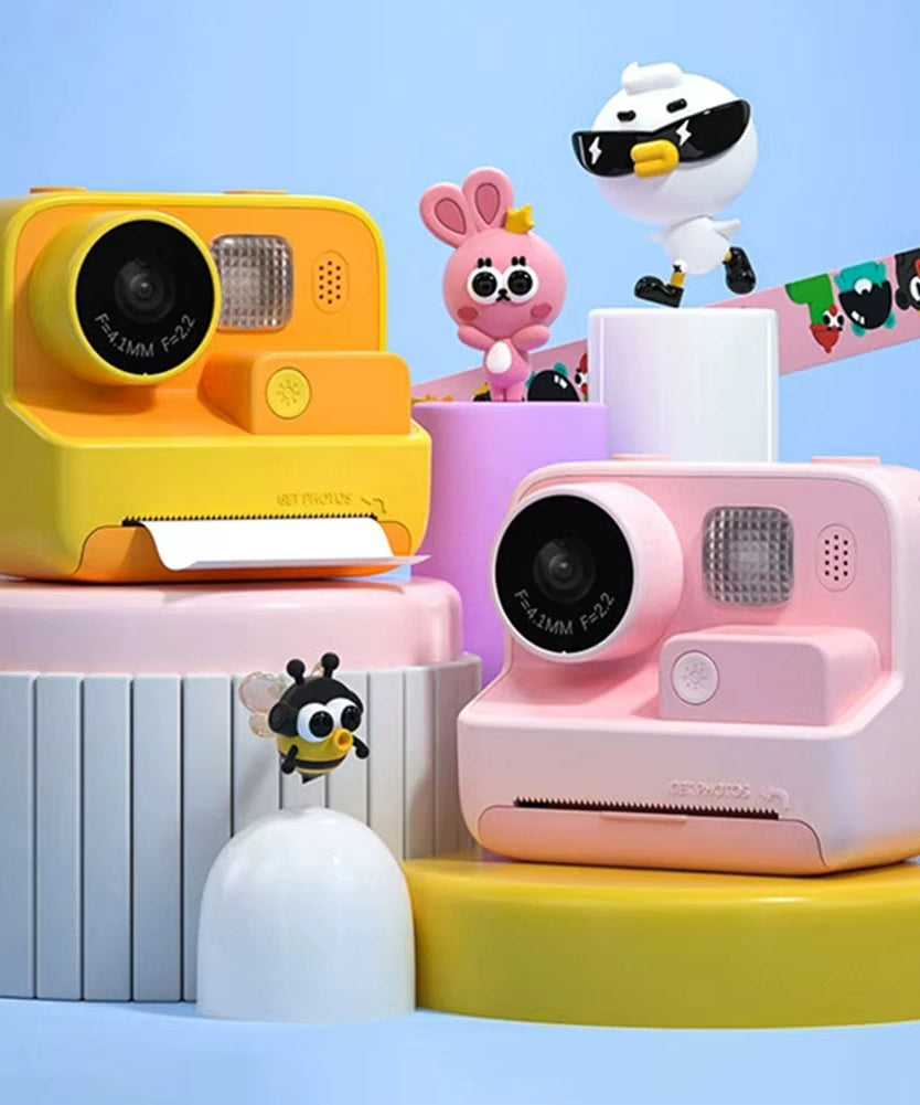 iPixi – كاميرا فيديو وصور رقمية بطباعة فورية وردي