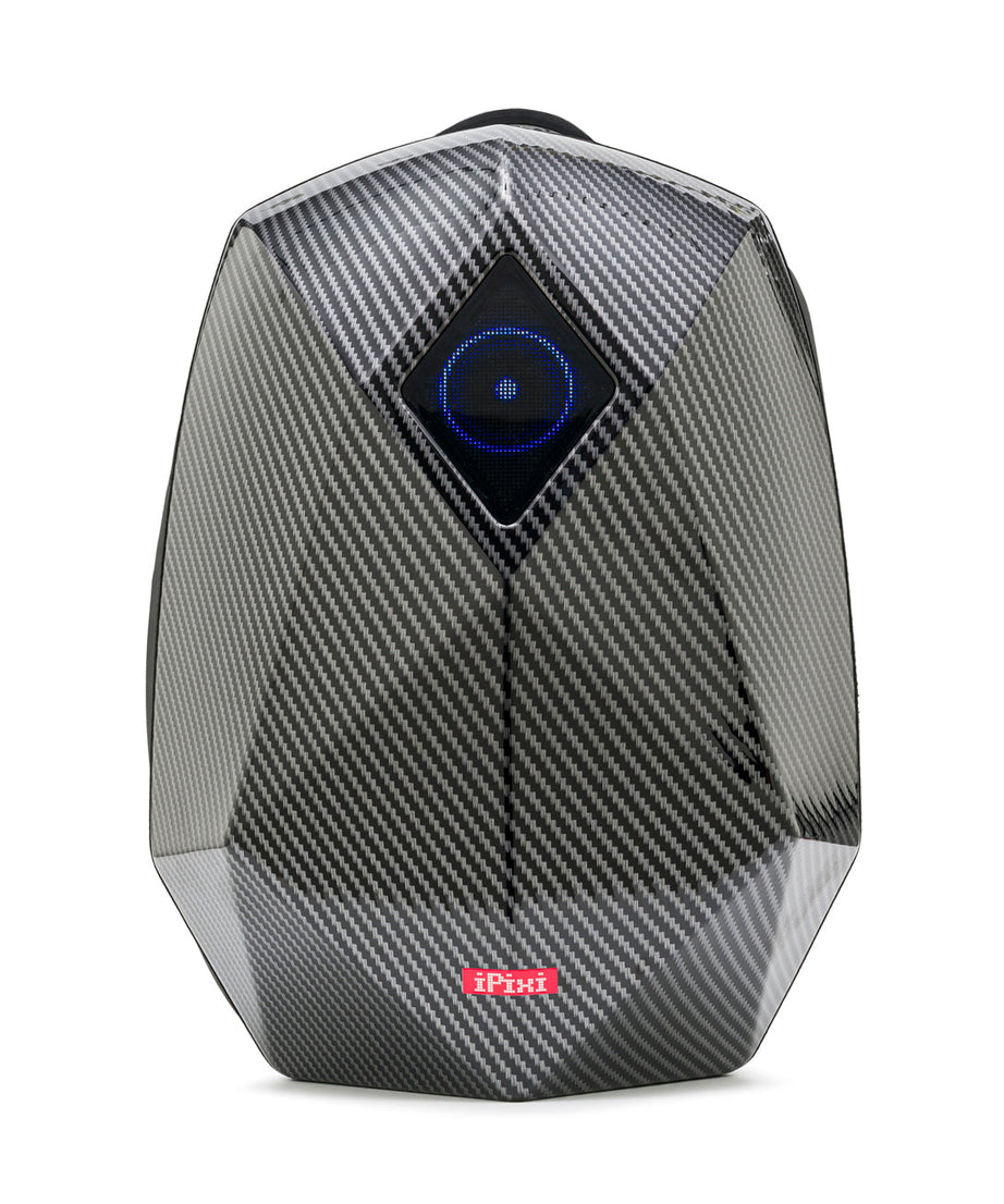 iPixi – حقيبة ظهر LED محمية بالتيتانيوم للدراجات النارية والمسافرين