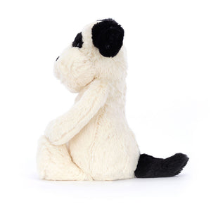 JellyCat - Bashful Black & Cream Puppy Köpek Pelüş Oyuncağı 31 cm