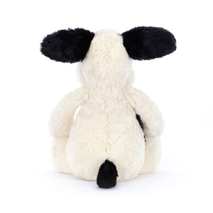 JellyCat - Bashful Black & Cream Puppy Köpek Pelüş Oyuncağı 31 cm