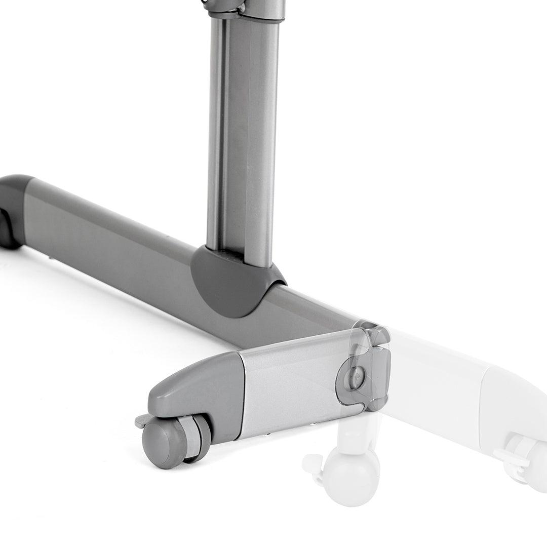 Joie Roomie Glide Side Sleeping Crib - Foggy Grey-Bedside Cribs-Foggy Grey-No Accessories | Natural Baby Shower