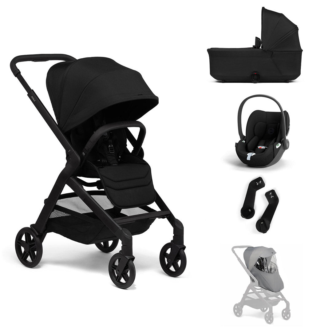 Joolz Hub2 + Cloud T Travel System-Travel Systems-Forest Green-No Base | Natural Baby Shower