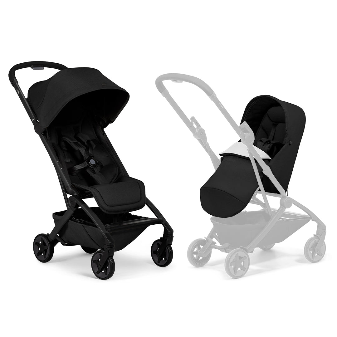 Joolz Aer2 Compact Stroller - Space Black-Strollers-Space Black-Without Bumper Bar | Natural Baby Shower