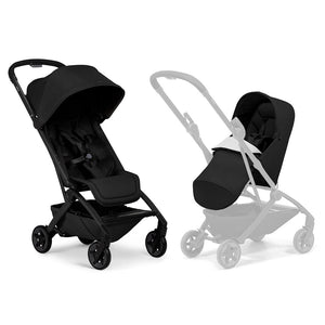 Joolz Aer2 Compact Stroller - Space Black-Strollers-Space Black-Without Bumper Bar | Natural Baby Shower