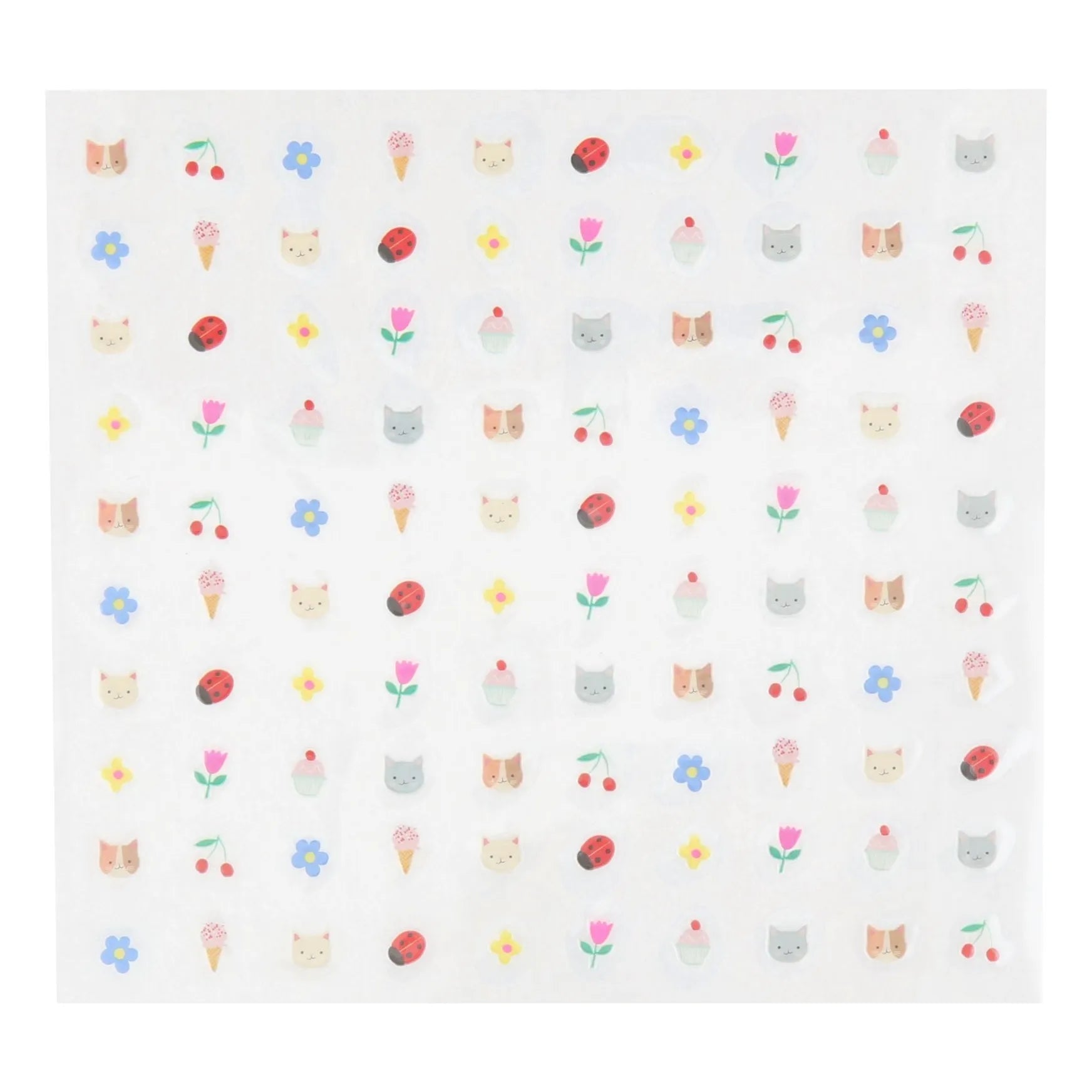 Meri Meri - Kitten Club tırnak stickerları