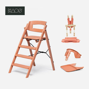 KAOS ReKLAPP® Highchair + Baby Set-Highchairs-Terracotta/Plastic- | Natural Baby Shower
