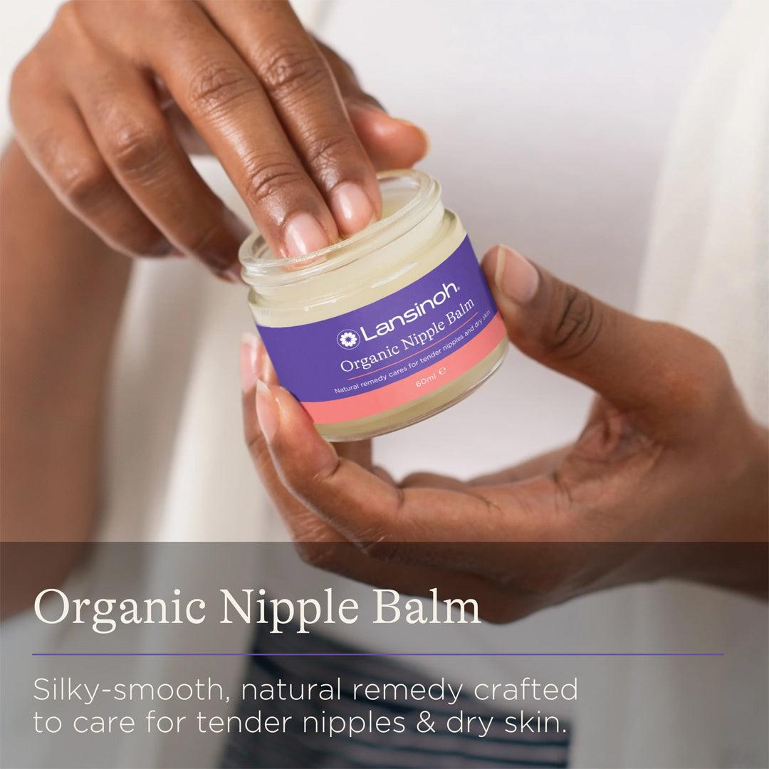 Lansinoh Organic Nipple Balm-Breast Pump Accessories-60ml- | Natural Baby Shower