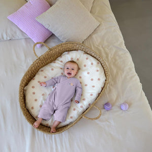 Lassig Romper GOTS - Pastel Lilac-Rompers-Pastel Lilac-0-2m | Natural Baby Shower