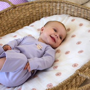 Lassig Romper GOTS - Pastel Lilac-Rompers-Pastel Lilac-0-2m | Natural Baby Shower