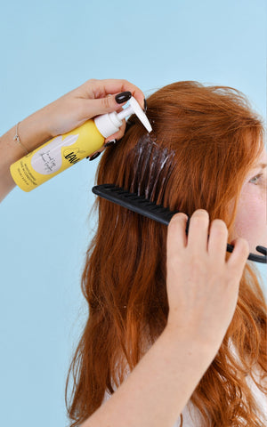 Lav Kids - رغوة شعر للأطفال مرطبة تُترك على الشعر