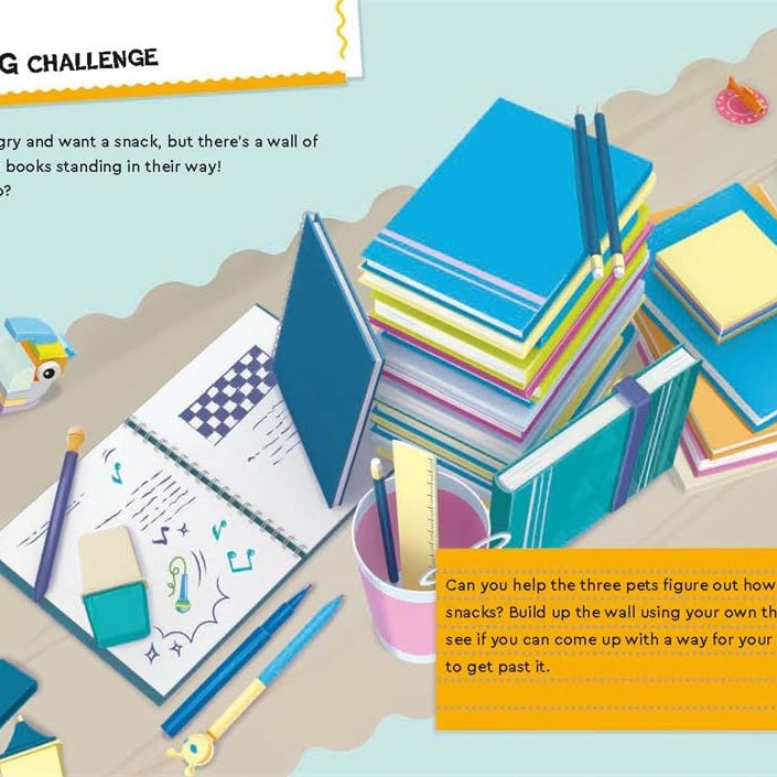 ليغو - حيوانات أليفة صغيرة مع شخصيات: فنون البناء والطي اليدوية