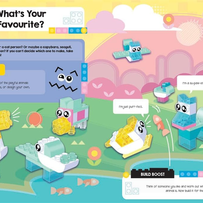 ليغو - ليغو® كلاسيك: كتاب نشاطات باللغة الإنجليزية مع هياكل مدتها 5 دقائق ولعبة شخصيات