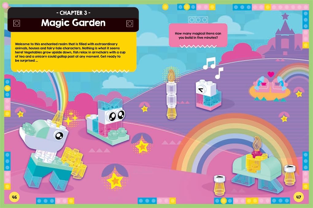 ليغو - ليغو® كلاسيك: كتاب نشاطات باللغة الإنجليزية مع هياكل مدتها 5 دقائق ولعبة شخصيات