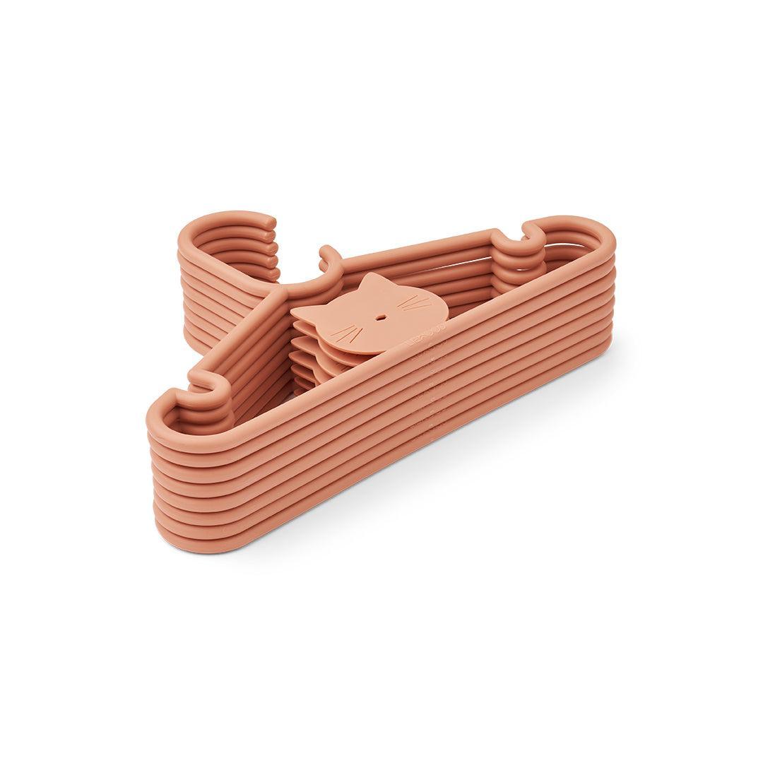 Liewood Falton Cat Hanger 8-pack - Tuscany Rose-Clothing Storage-Tuscany Rose-One Size | Natural Baby Shower