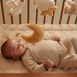 Little Dutch Knitted Trousers - Soft Beige Melee-Trousers-Soft Beige Melee-NB | Natural Baby Shower