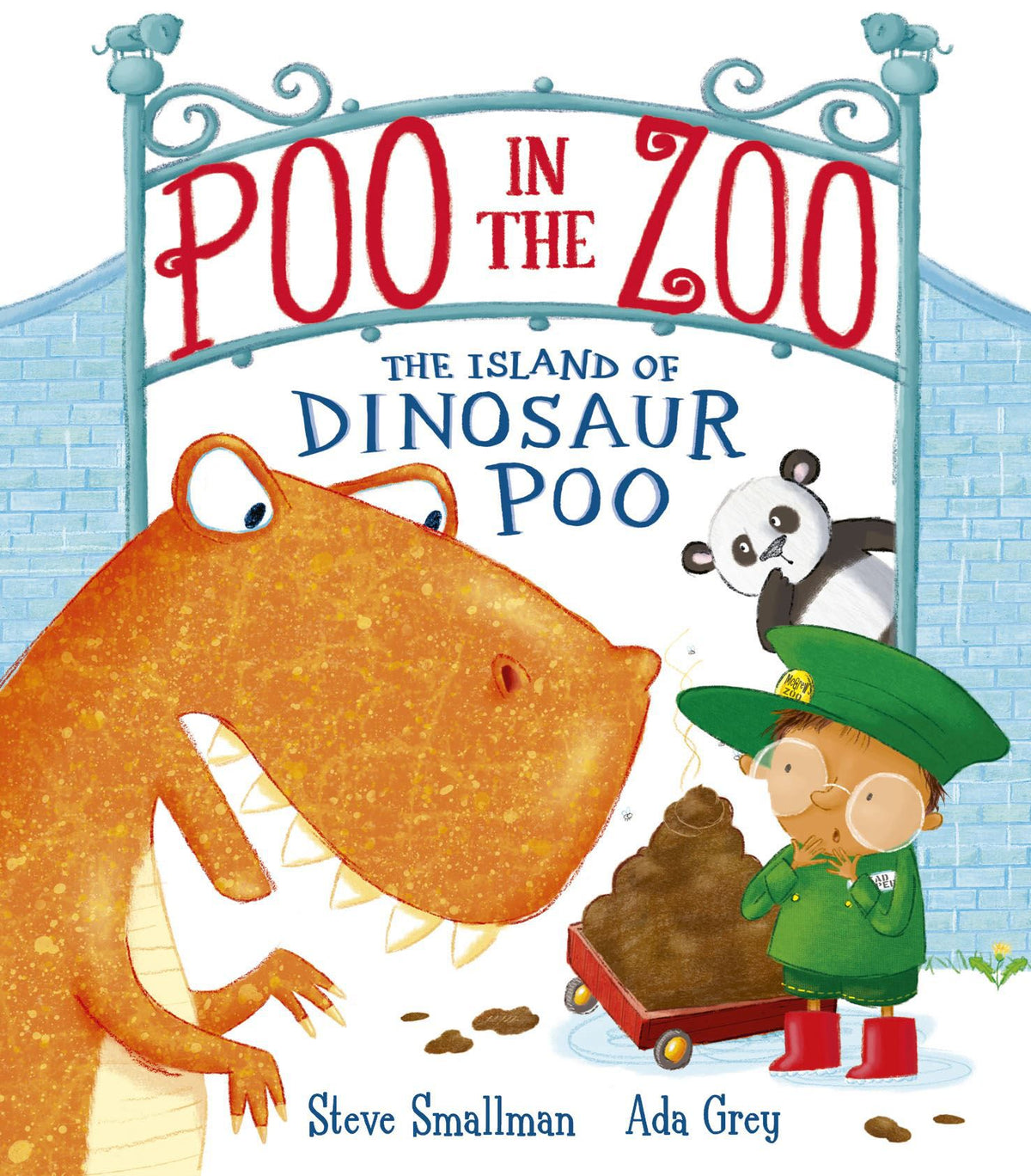 Little Tiger Press - Poo in the Zoo The Island of Dinosaur Poo Book