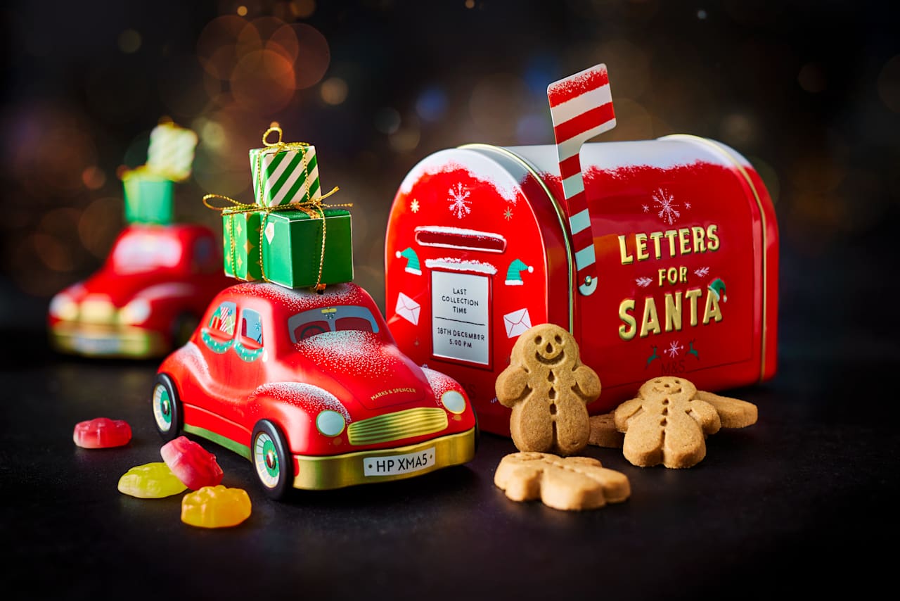 M&S Food - Noel Baba İçin Mektuplar Zencefilli Kurabiyeleri