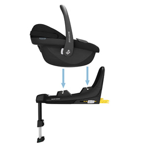 Maxi-Cosi Car Seat S Family Kit - Tonal Black-Car Seat Bundles-Tonal Black- | Natural Baby Shower