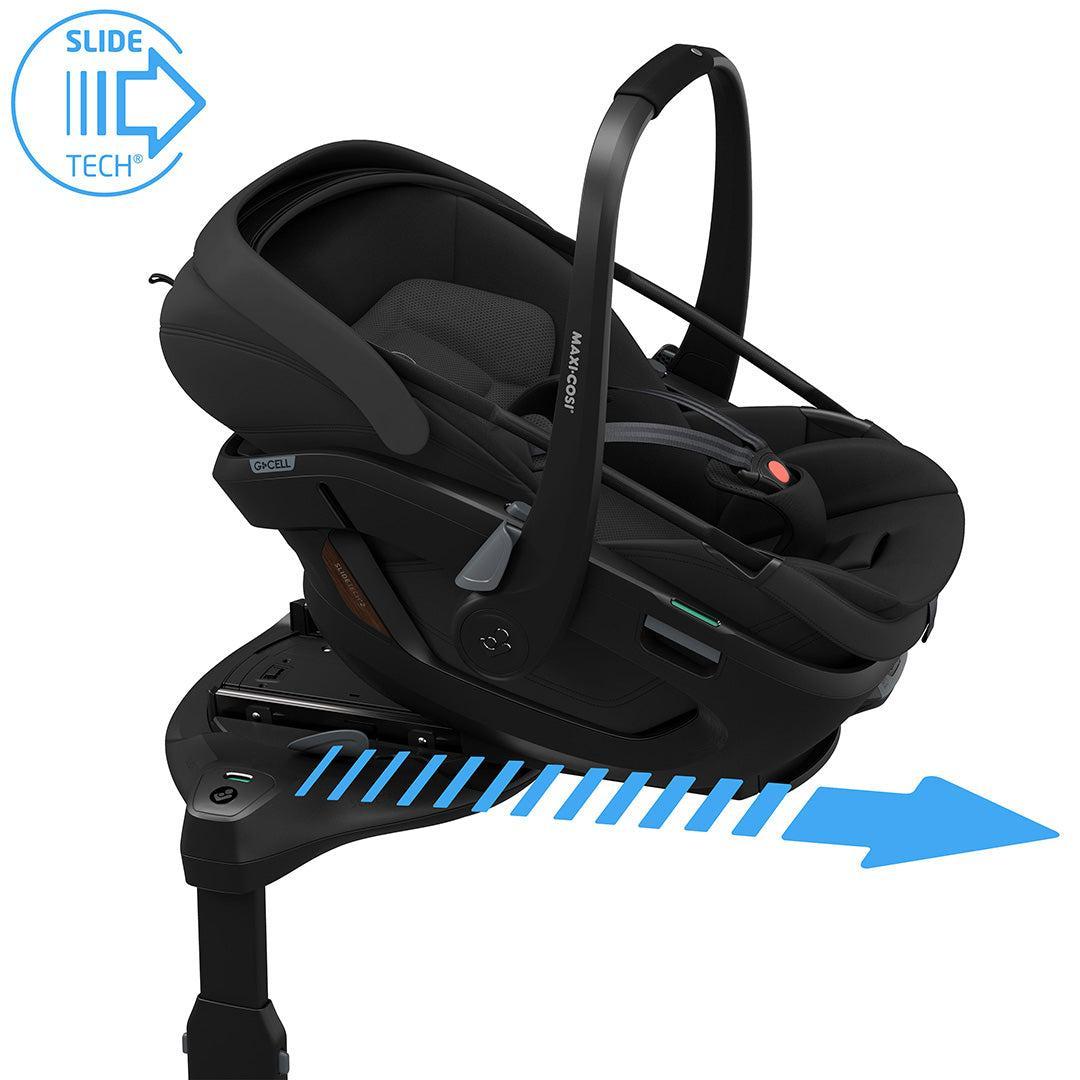 Maxi-Cosi Coral Slide Pro - Onyx Black-Car Seats-Onyx Black Fr-Without Base | Natural Baby Shower