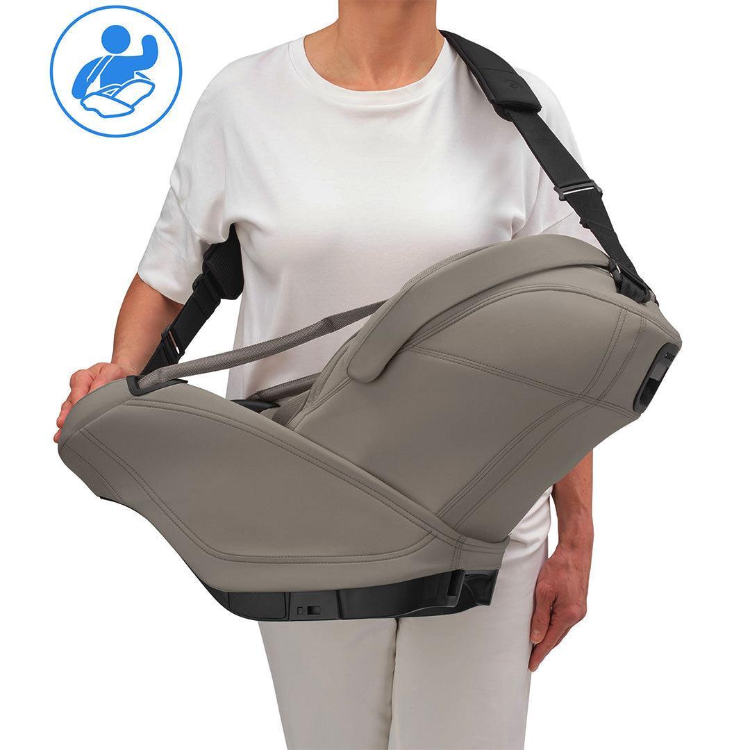 Maxi-Cosi Coral Slide Pro - Oak Truffle-Car Seats-Oak Truffle-Without Base | Natural Baby Shower