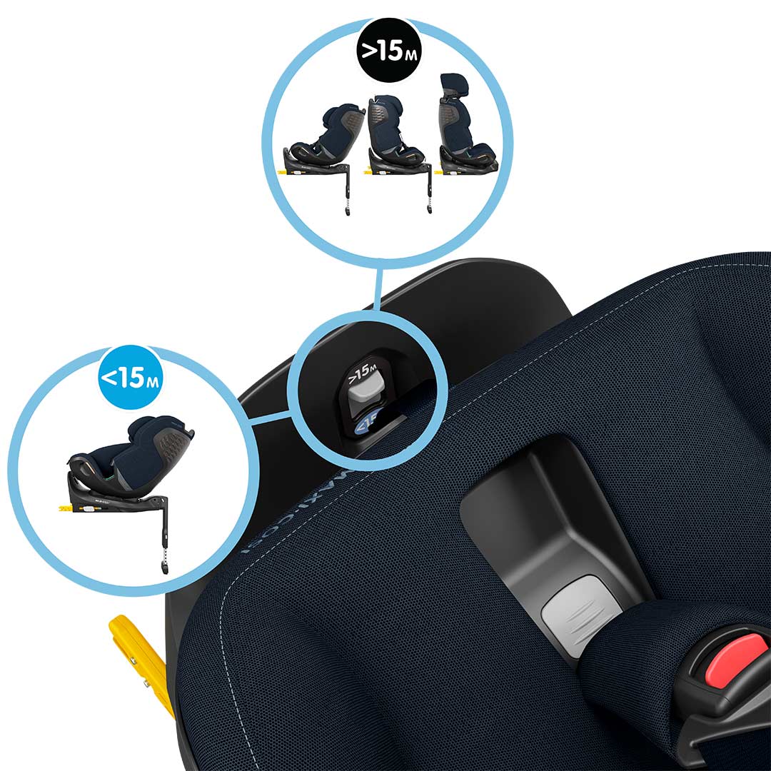 Maxi-Cosi Emerald 360 Pro Car Seat - Authentic Blue-Car Seats-Authentic Blue- | Natural Baby Shower