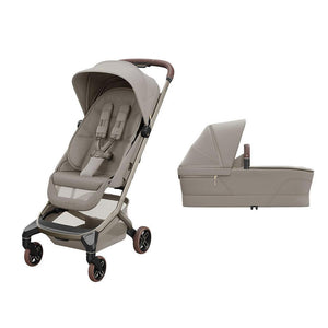 Maxi-Cosi Fame Cabin Stroller - Sapphire Sand-Strollers-Sapphire Sand-With Cabin Cot | Natural Baby Shower