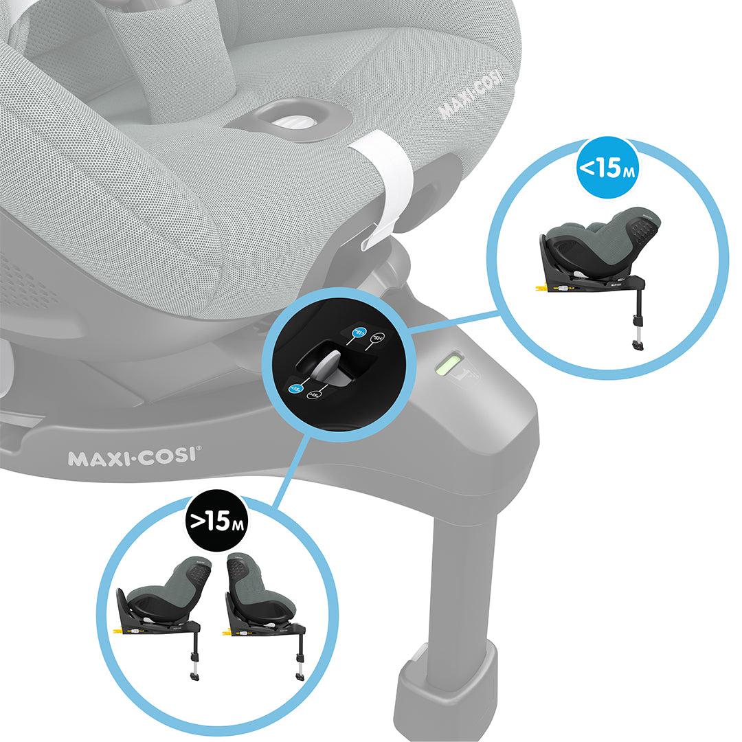 Maxi-Cosi Mica 360 Pro Car Seat - Authentic Grey-Car Seats-Authentic Grey- | Natural Baby Shower