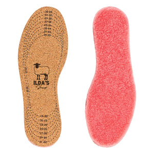 ILDA'S sheep - Merino Yün ve Mantar Tabanlar | Pembe