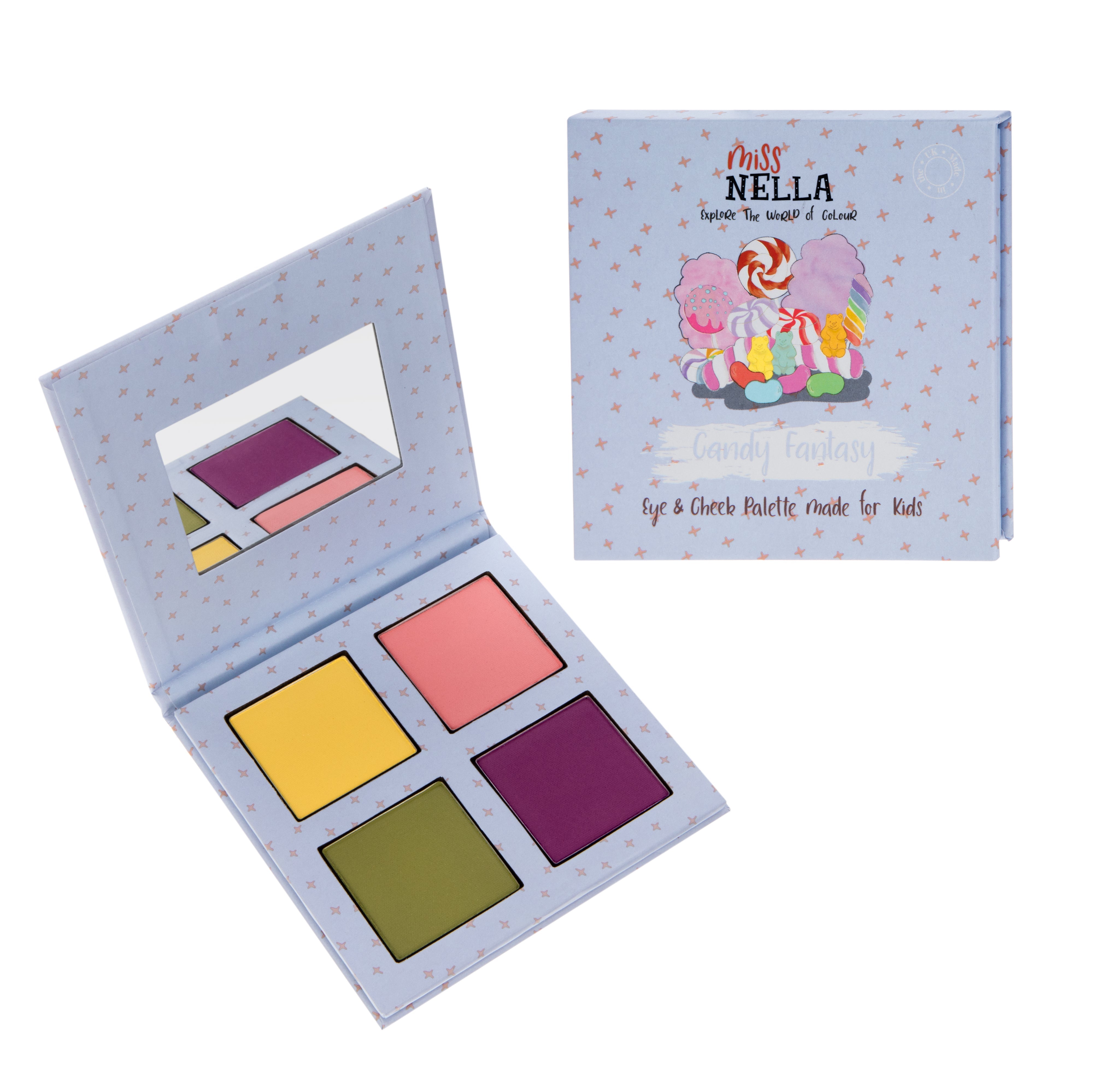 Miss Nella - Göz ve Yanak Candy 4'lü  Palet