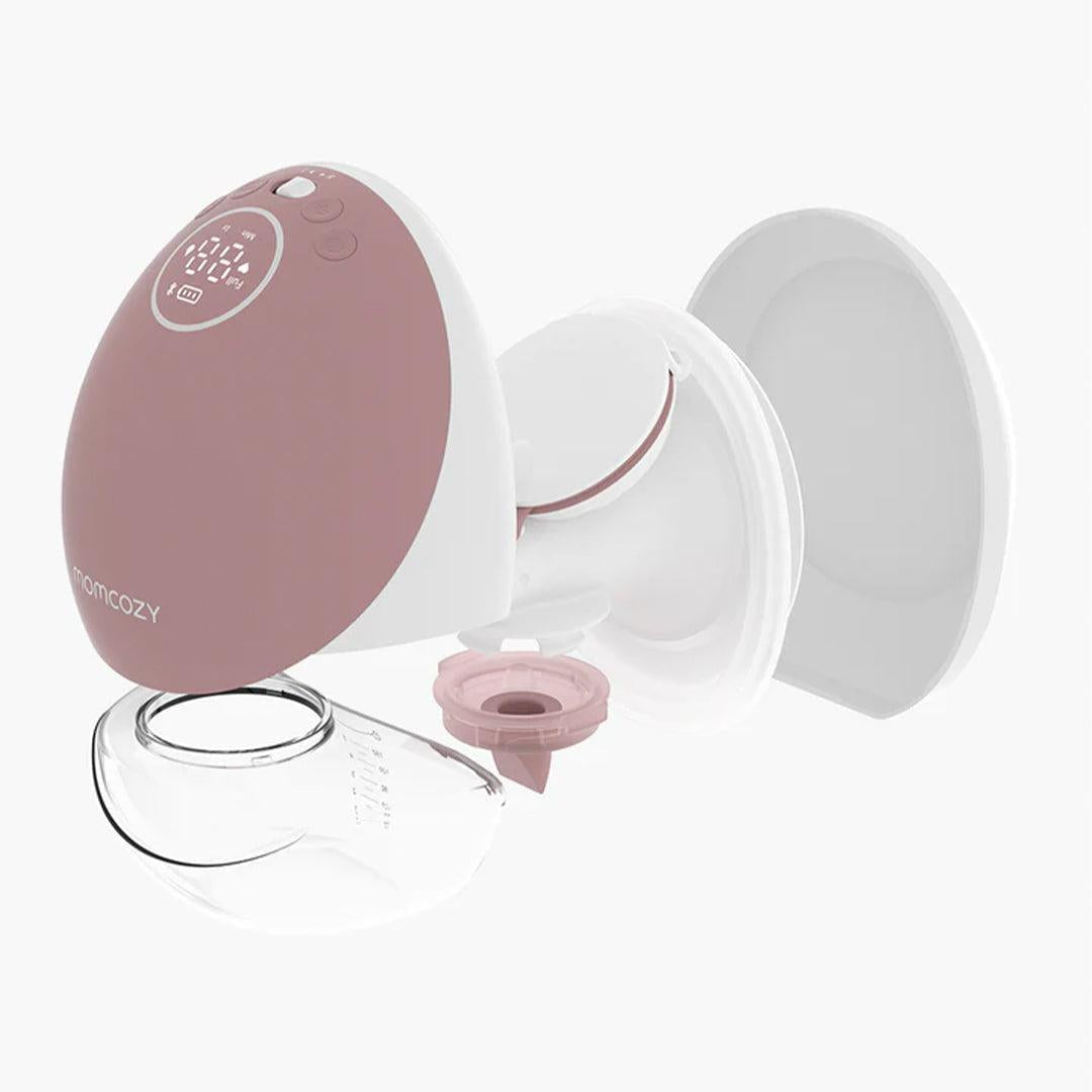 Momcozy M9 Double Breast Pump - Pink / White-Breast Pumps-Pink / White- | Natural Baby Shower