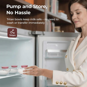 Momcozy M9 Double Breast Pump - Pink / White-Breast Pumps-Pink / White- | Natural Baby Shower