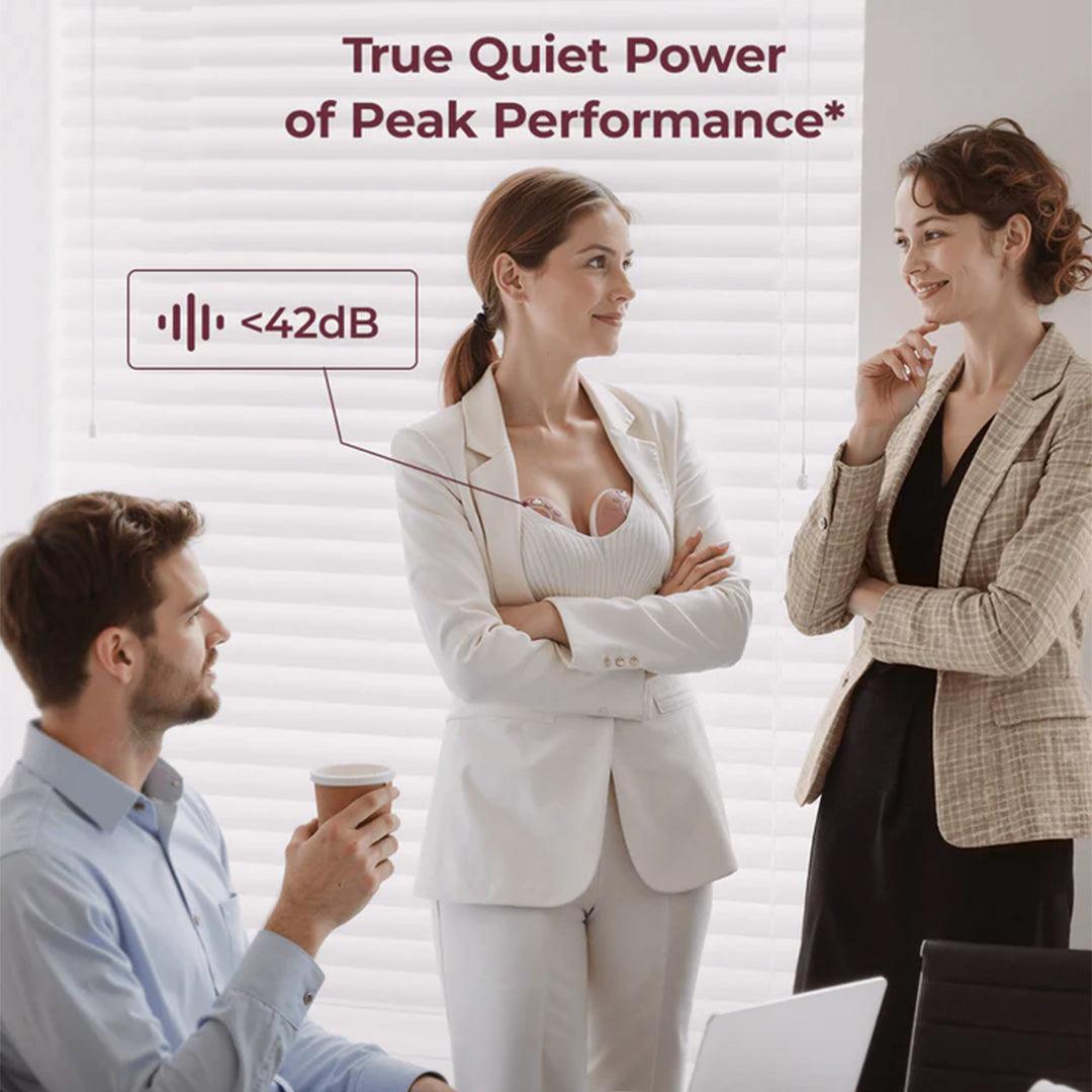 Momcozy M9 Double Breast Pump - Pink / White-Breast Pumps-Pink / White- | Natural Baby Shower