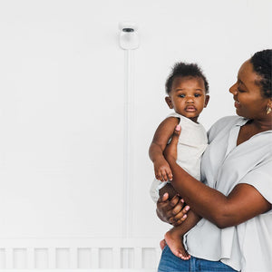 Nanit Pro Wall Mount - White-Baby Monitors-White- | Natural Baby Shower