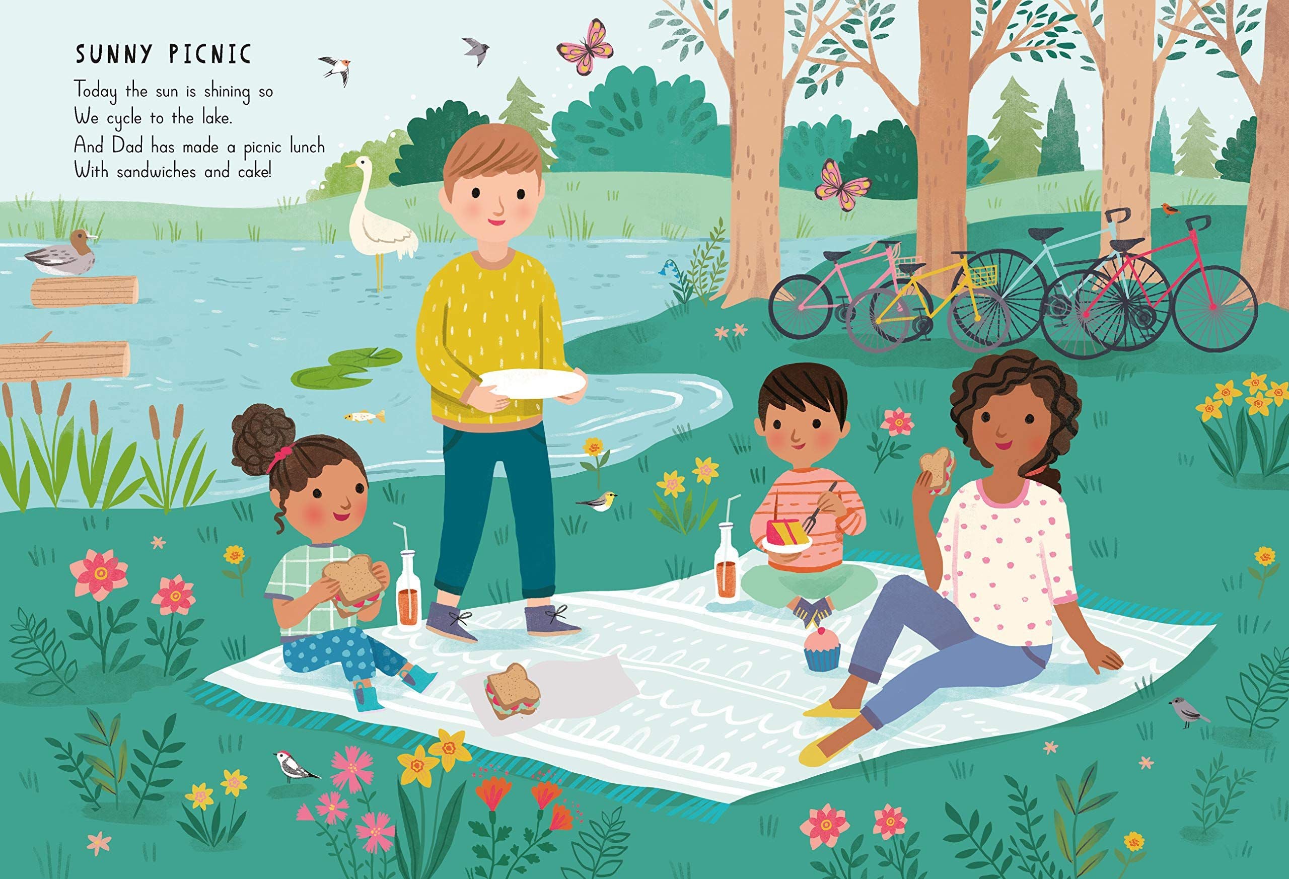 National Trust - Getting Ready for Spring A Sticker Storybook
