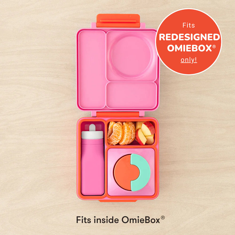 Omiebox - زجاجة OmieBottle خالية من BPA من السيليكون وردي