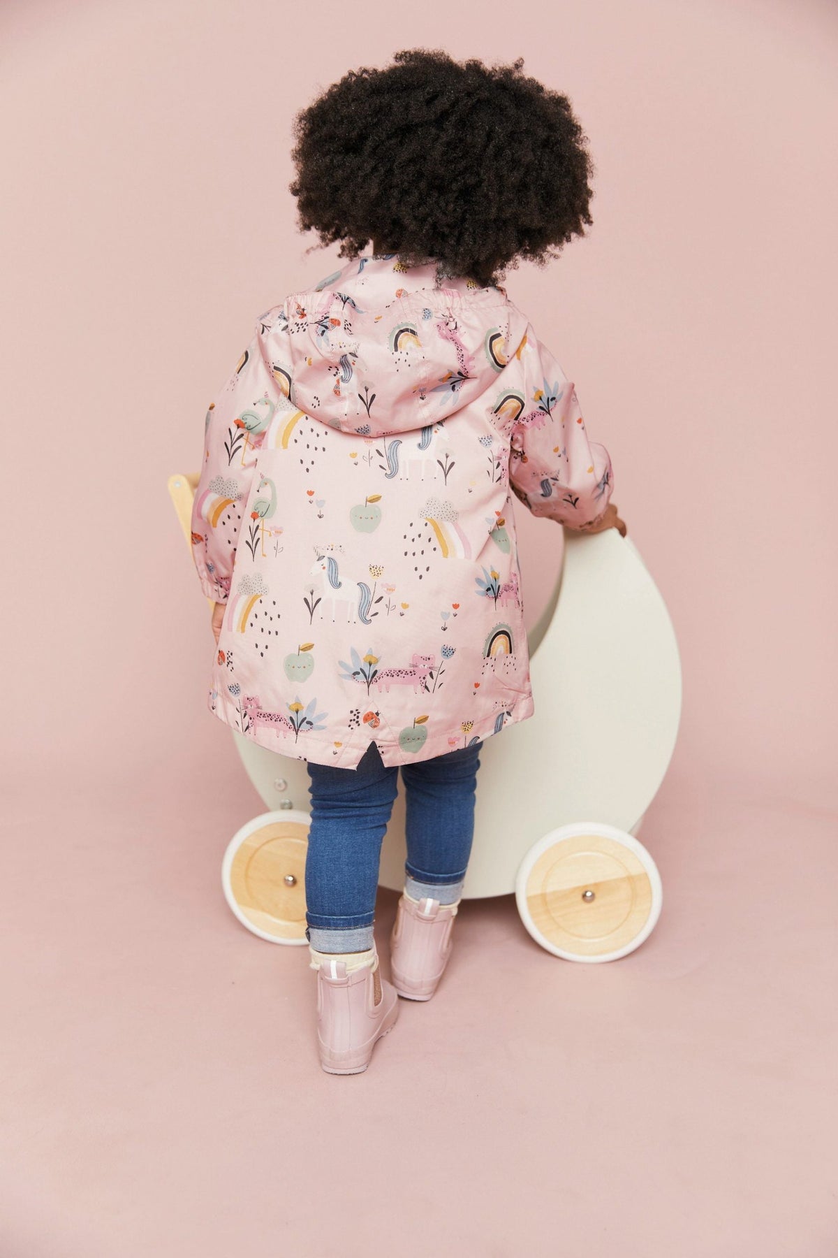 Next - Happy Sürdürülebilir Kız Çocuk Ceketi Yağmurluğu - 9-12 Aylık