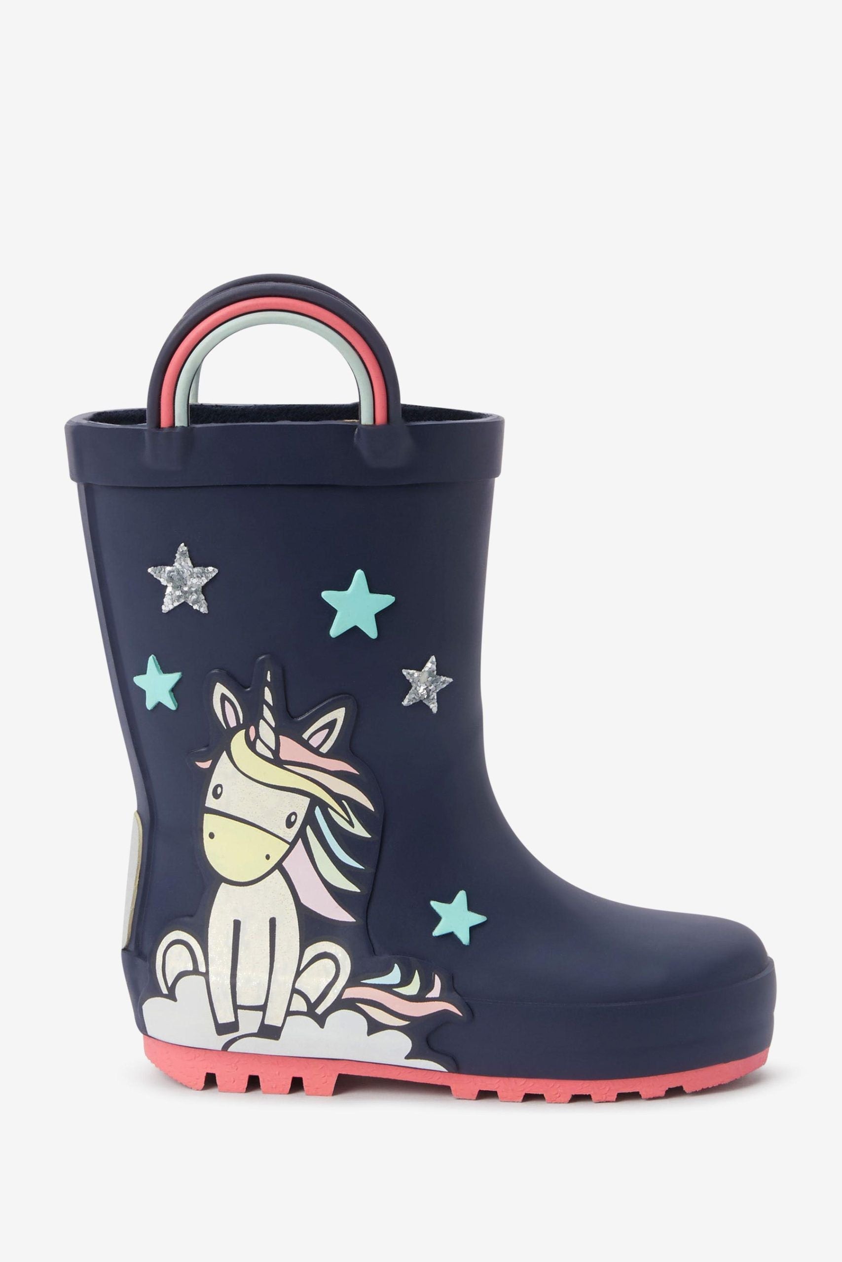 Next - Lacivert Unicorn Kız Çocuk Kışlık ve Yağmur Çizmesi - 29