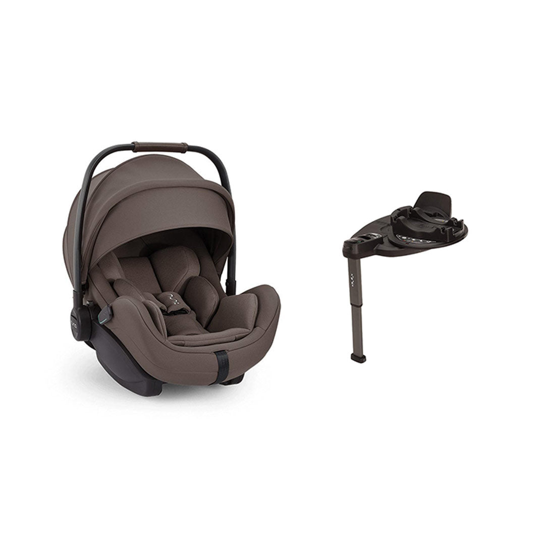 Nuna ARRA FLEX Car Seat - Chestnut-Car Seats-Chestnut-With Base | Natural Baby Shower