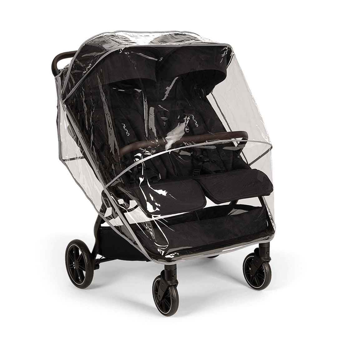 Nuna TRVL DUBL Pushchair - Caviar-Strollers-Caviar- | Natural Baby Shower
