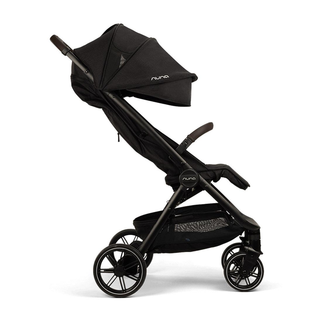Nuna TRVL LX Compact Stroller - Caviar-Strollers-Caviar- | Natural Baby Shower