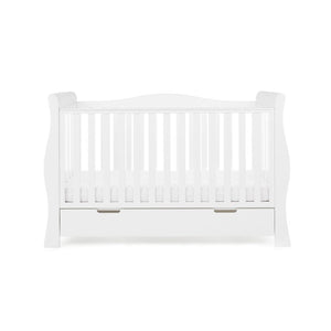 Obaby Stamford Luxe 4 Piece Room Set - White-Nursery Sets- | Natural Baby Shower