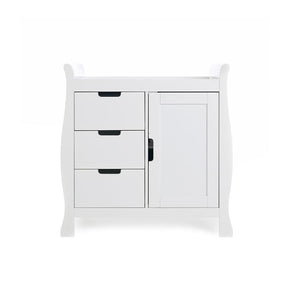 Obaby Stamford Mini 2 Piece Room Set - White-Nursery Sets- | Natural Baby Shower