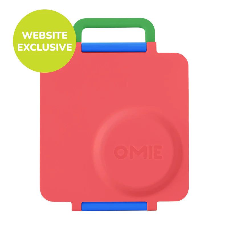 OmieBox Isı Yalıtımlı Kırmızı Bento Yemek Kutusu