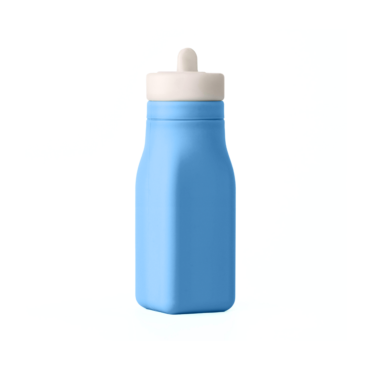Omiebox - زجاجة OmieBottle من السيليكون خالية من BPA لون أزرق