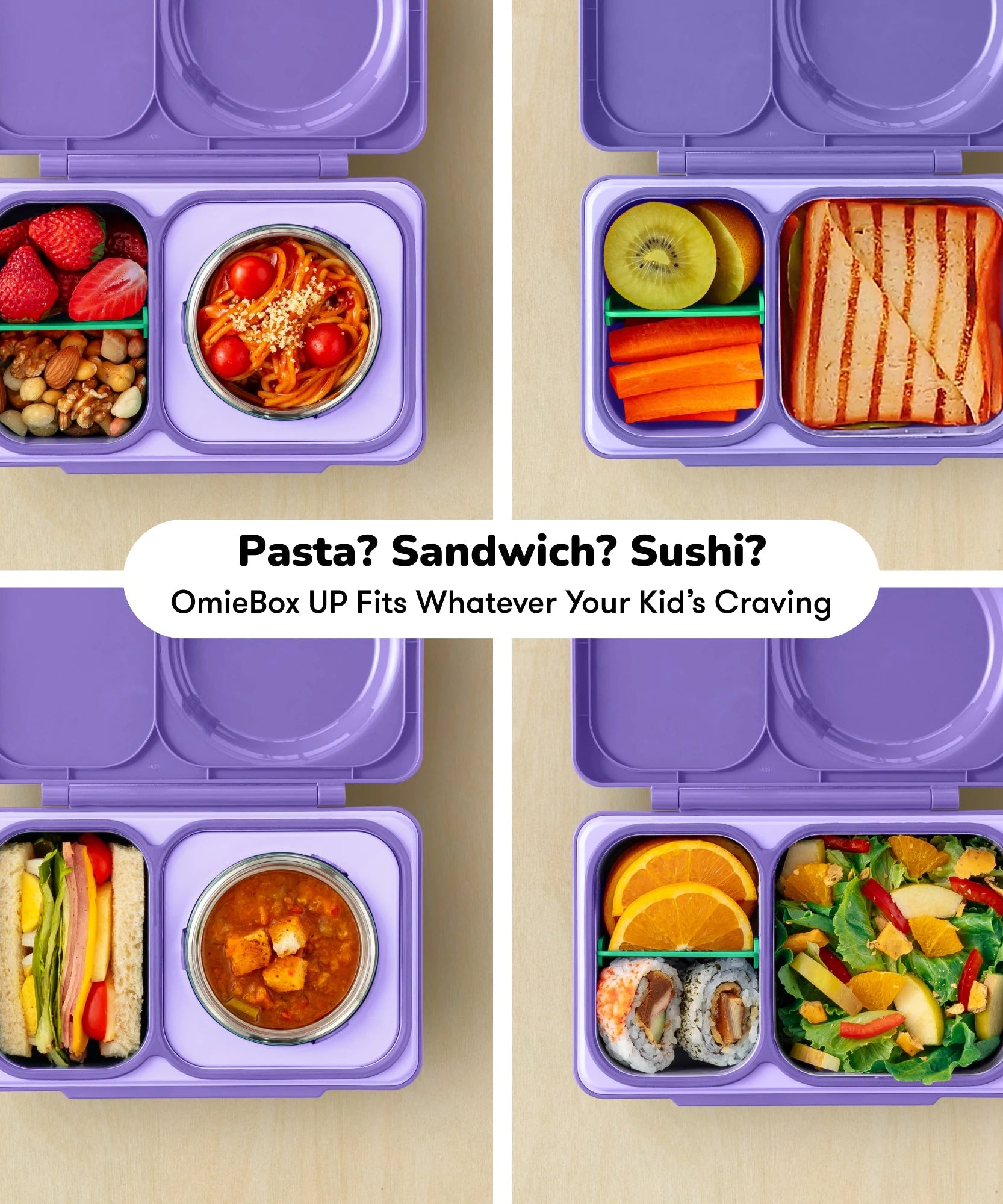 Omiebox - UP عازل حراري الجيل الثاني صندوق طعام جالاكسي مور