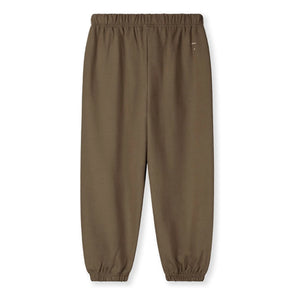Gray Label - Organik pamuk jogger pantolon | Haki kahverengi