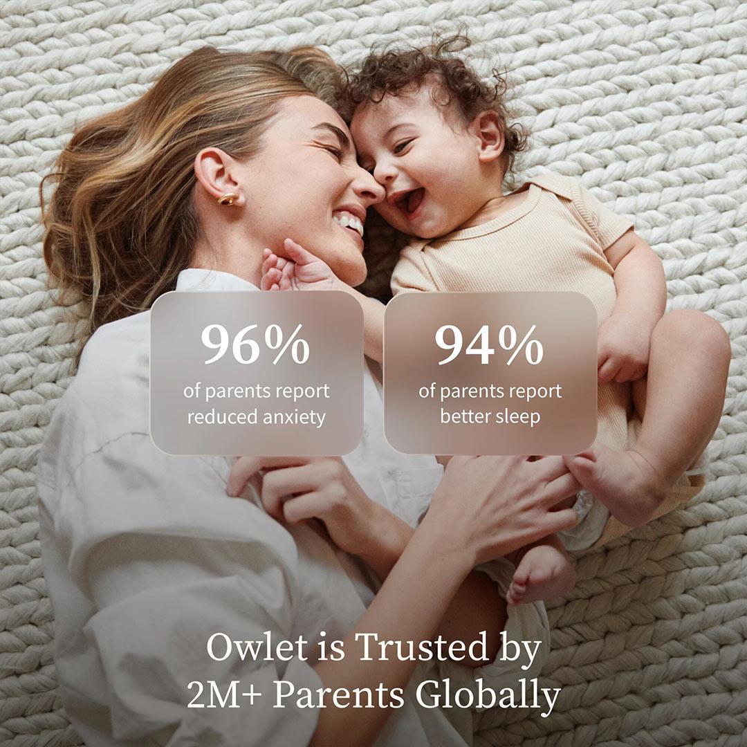 Owlet Dream Sight - White-Baby Monitors-White- | Natural Baby Shower