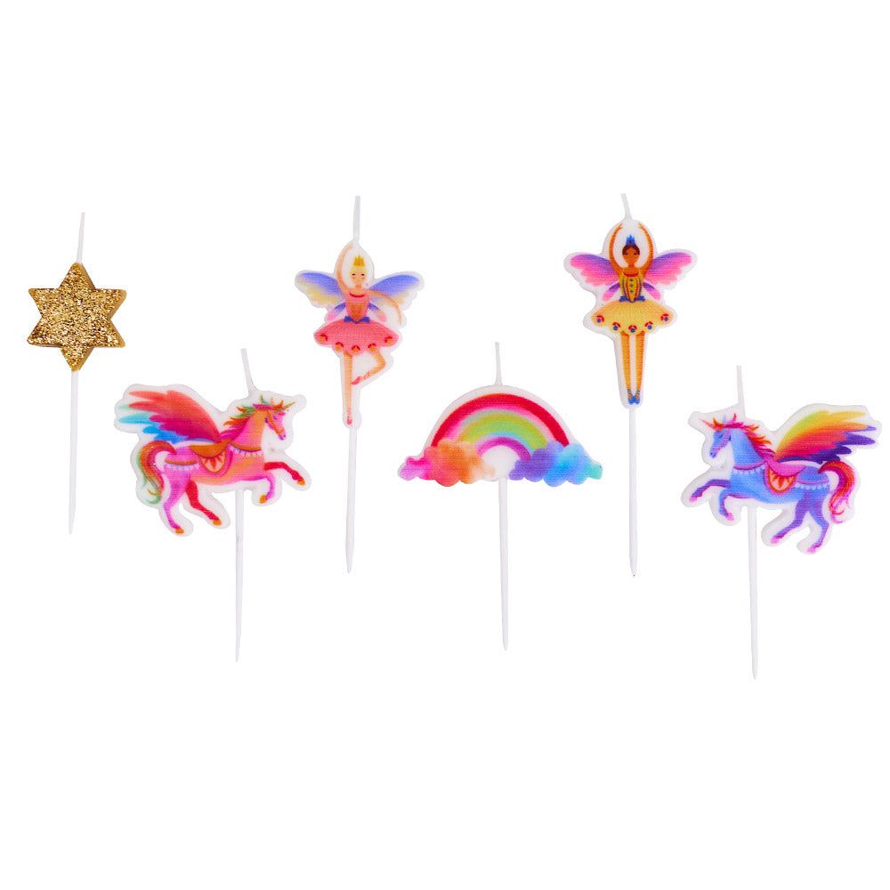 Party Pieces - Unicorn 5li Parti Mumu