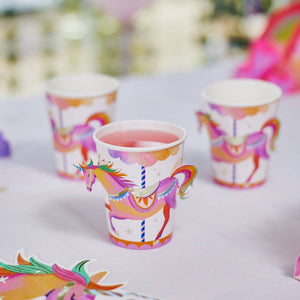 Party Pieces - Unicorn 8li Parti Karton Bardakları