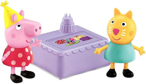 Peppa Pig - Peppa & Candy Kedi Doğum Günü Partisi Figür Oyuncak Seti